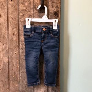 Old Navy 12-18mos. skinny blue jeans